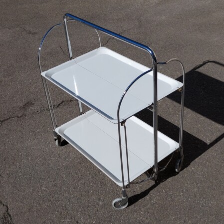 bremshey dinett tea trolly servierboy servierwagen weiss bremshey dinett tea trolly servierboy servierwagen weiss