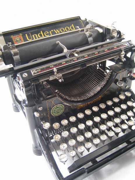 underwood schreibmaschine um 1910 