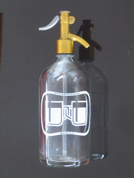 art déco syphonflasche österreichische brauerei um 1930 art déco syphonflasche österreichische brauerei um 1930