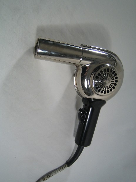 Fön metall Chrom Bakelit um 1950 Fön metall Chrom Bakelit um 1950