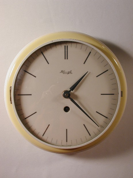 kienzle keramik wanduhr küchenuhr um 1955 kienzle keramik wanduhr küchenuhr um 1955