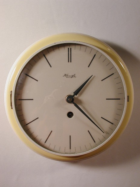 kienzle keramik wanduhr küchenuhr um 1955