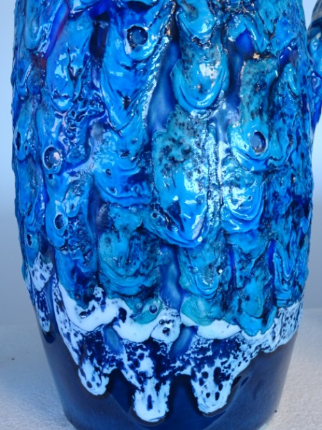 vallauris écume de mer fat lava henkelkrug mit bechern um 1955 vallauris écume de mer fat lava henkelkrug mit bechern um 1955