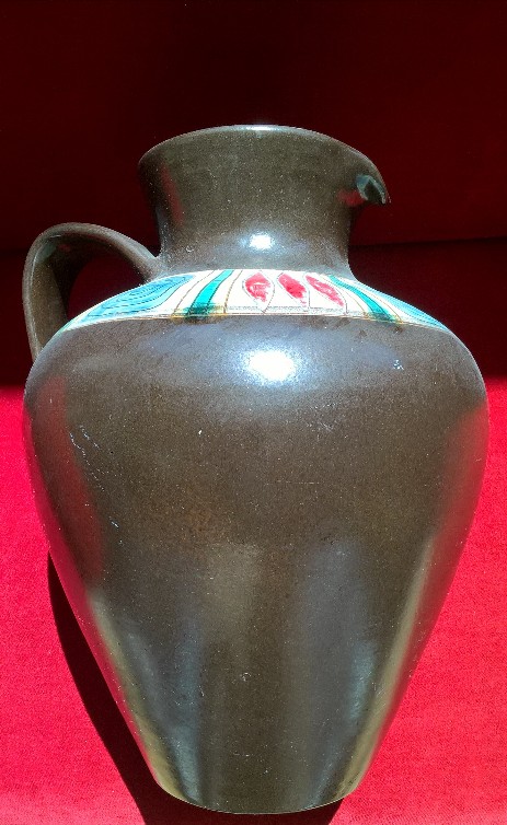 hugo kohler biel keramik swiss design henkelvase 1955 hugo kohler biel keramik swiss design henkelvase 1955