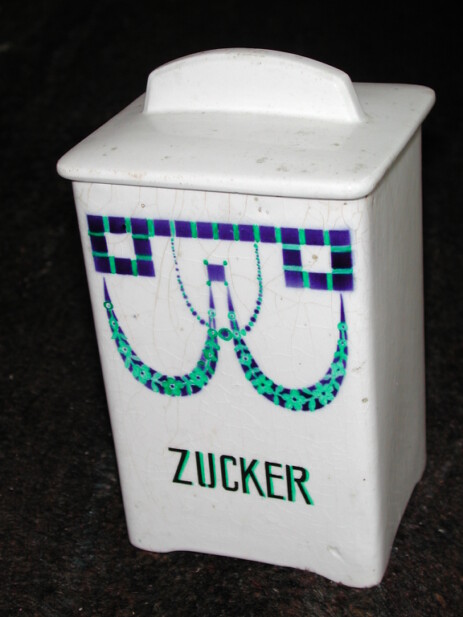 jugendstil zuckerdose keramikdose deckeldose um 1900 jugendstil zuckerdose keramikdose deckeldose um 1900