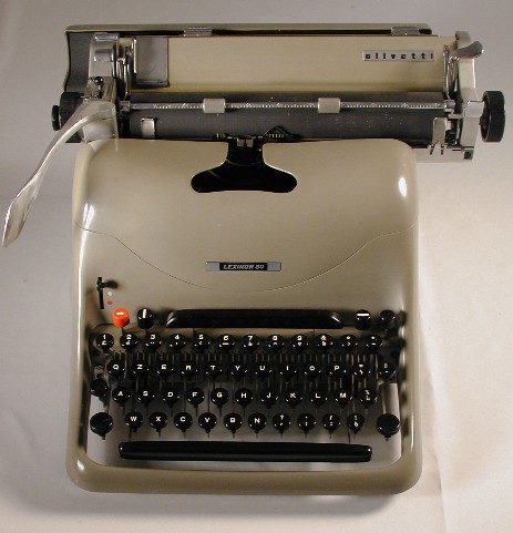 olivetti lexikon 80 marcello nizzoli 1948