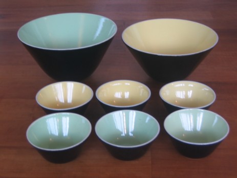 Rössler Salatschüsseln und Geschirr 1960 Rössler Salatschüsseln und Geschirr 1960