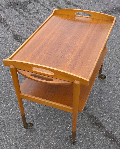 Holz sevierboy Teewagen 50er 60er separates tablar Holz sevierboy Teewagen 50er 60er separates tablar