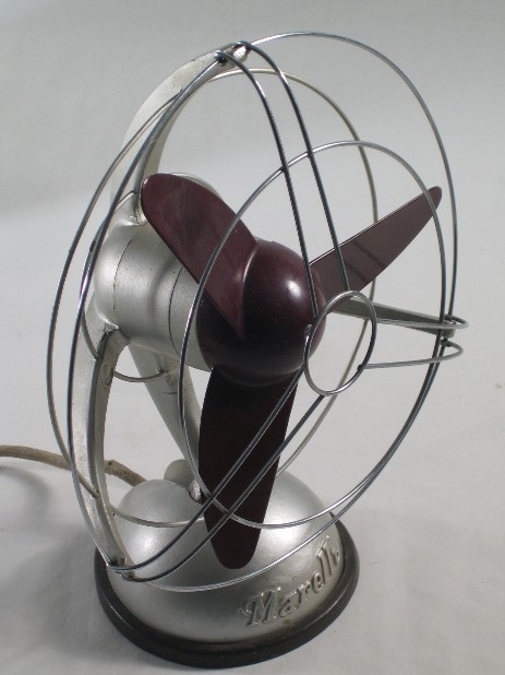 Marelli Italy Ventilator fan 1960 original metall