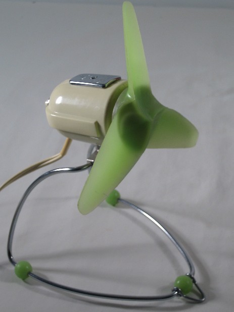 ventilator grün crème bakelit siemens 50erjahre fan