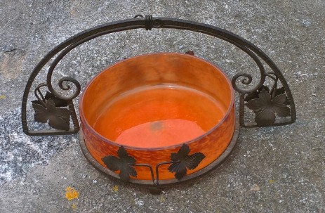 jugendstil glasschale bonbonniere um 1920 jugendstil glasschale bonbonniere um 1920